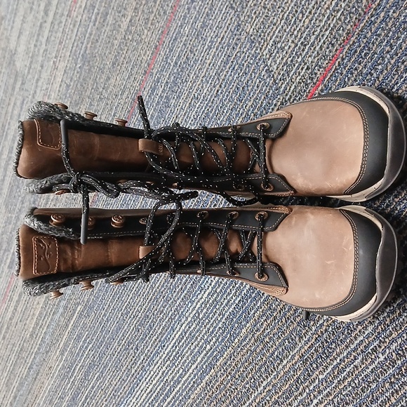 Chaco Borealis Tall Waterproof Boot Fossil Size 7 - Picture 8 of 9